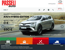 Tablet Screenshot of passeliauto.com